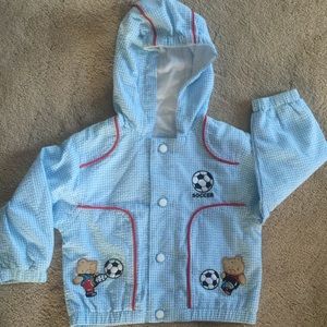 Casual time NEW gingham check crinkle lined jacket